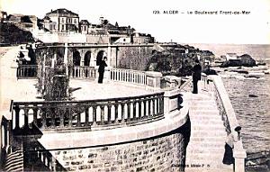 ALGER - BOULEVARD FRONT DE MER